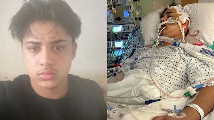 Teen hit by car in Alexandria on life support, family says