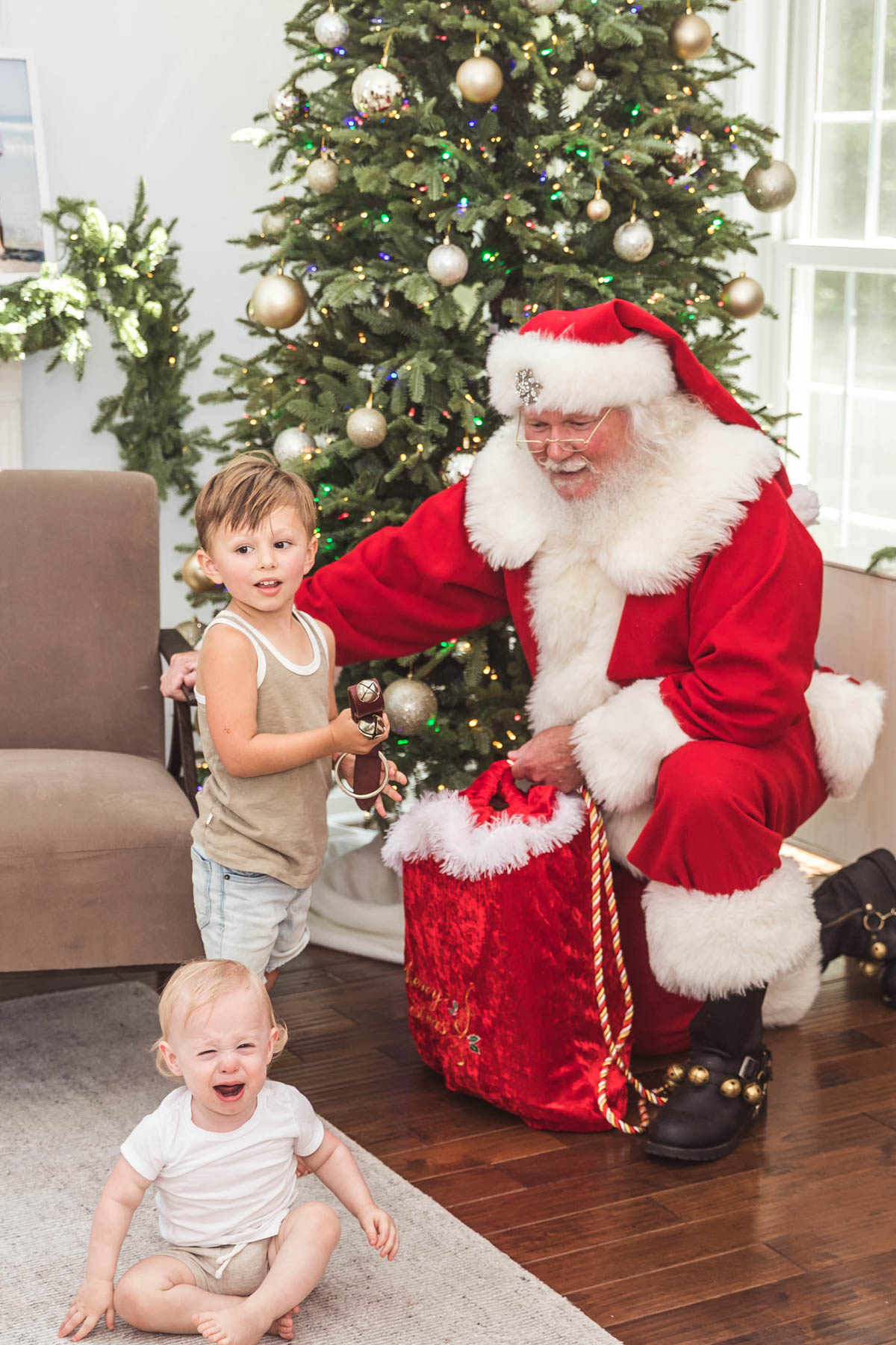 Otis’ Santa Claus Christmas Theme 4th Birthday Party