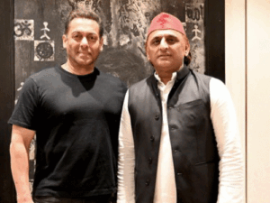 Akhilesh Yadav meets Salman Khan in Mumbai: Know the health of ailing father Salim Khan; Shared photo on social media – Uttar Pradesh News