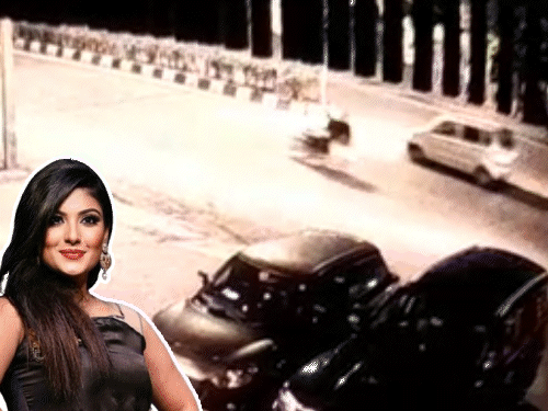 Death of a girl who was a model in Jaipur, VIDEO: The car went out of control and climbed on the divider, was returning from her friend’s house – Jaipur News