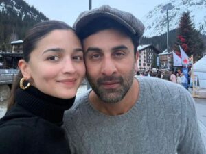 Ranbir-Alia’s fourth wedding anniversary: ​​Shared pictures of celebration amid snowfall; The actress wrote- When you are with me, it is day and night.