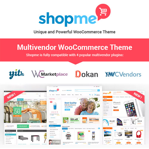 ShopMe – Multi Vendor Woocommerce WordPress Theme