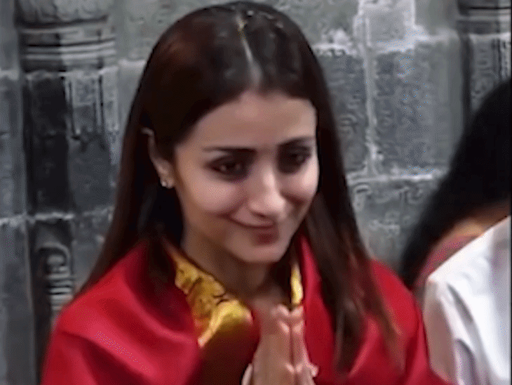 Trisha Krishnan visited Tirupati temple: Linked to Thalapathy Vijay’s election results, party ahead in exit polls; The actress turned 43 today