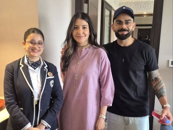 Virat-Anushka wrote a special note for fans: also took pictures after the IPL final in Ahmedabad