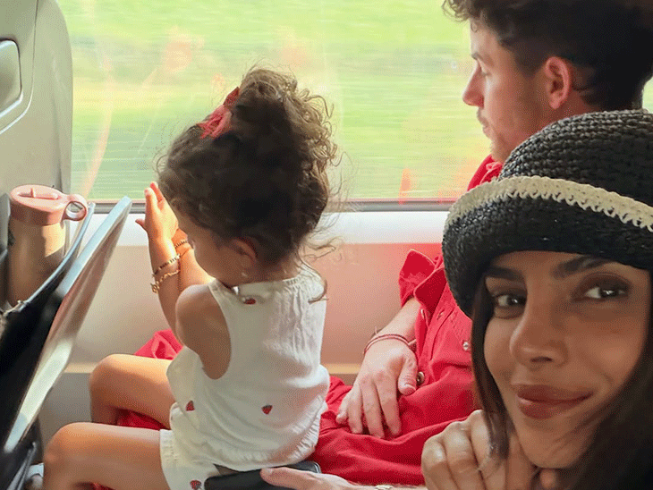 Priyanka Chopra seen on London vacation with family: Daughter Malti took out clips of her mother’s hair; Also came to watch Wimbledon, see photos
