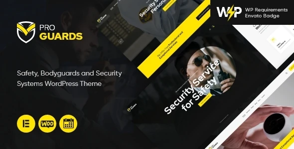 ProGuards – Safety Body Guard & Security WordPress Theme